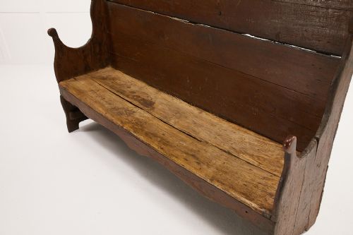 18TH CENTURY PRIMITIVE CATALAN BENCH - ADDITIONAL PHOTO 1