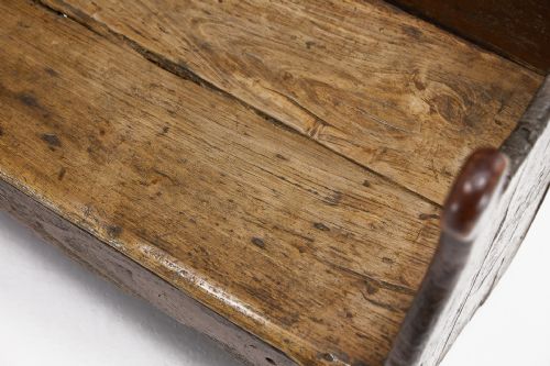 18TH CENTURY PRIMITIVE CATALAN BENCH - ADDITIONAL PHOTO 2