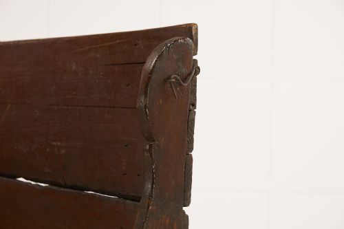 18TH CENTURY PRIMITIVE CATALAN BENCH - ADDITIONAL PHOTO 5