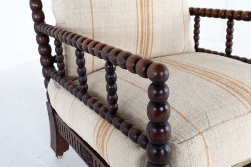 REGENCY OAK BOBBIN TURNED CHAIR - ADDITIONAL PHOTO 3