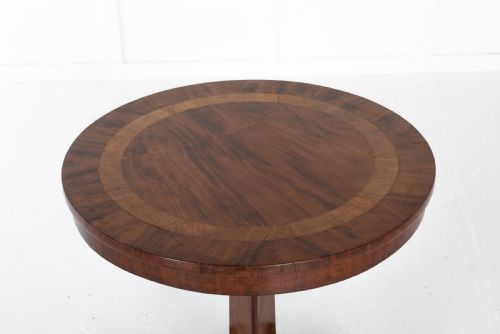 19TH CENTURY ENGLISH REGENCY MAHOGANY LAMP TABLE - ADDITIONAL PHOTO 1