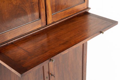 GEORGE III MAHOGANY ESTATE CUPBOARD - ADDITIONAL PHOTO 1