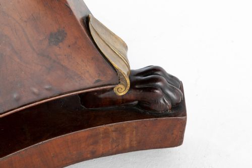 19TH CENTURY FRENCH GUERIDON WITH MARBLE TOP - ADDITIONAL PHOTO 2