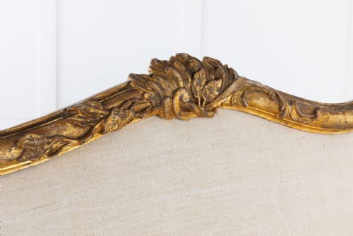 18TH CENTURY ITALIAN GILT SOFA - ADDITIONAL PHOTO 5