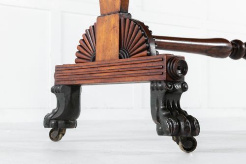 REGENCY SATINWOOD AND ROSEWOOD SOFA TABLE - ADDITIONAL PHOTO 2
