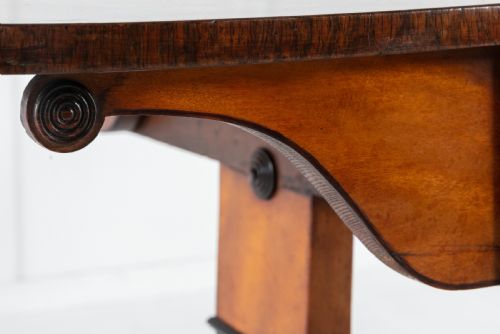 REGENCY SATINWOOD AND ROSEWOOD SOFA TABLE - ADDITIONAL PHOTO 7