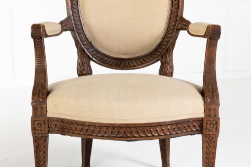 PAIR OF FRENCH 18TH CENTURY ARMCHAIRS - ADDITIONAL PHOTO 8