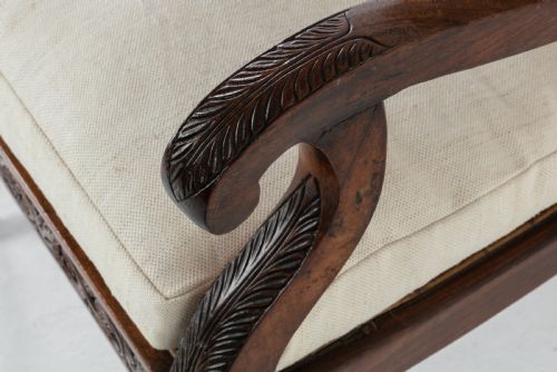 PAIR OF 19TH CENTURY ANGLO INDIAN PLANTATION CHAIRS - ADDITIONAL PHOTO 3
