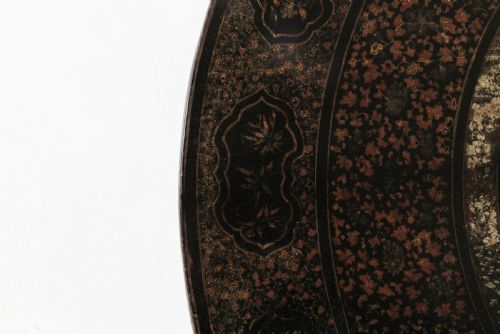 19TH CENTURY ENGLISH REGENCY CHINESE BLACK LACQUER AND GILT TABLE - ADDITIONAL PHOTO 10