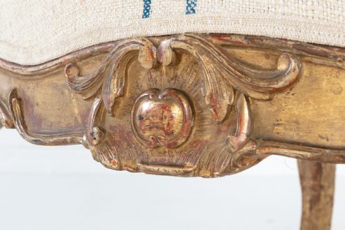 LARGE SCALE 19TH CENTURY FRENCH ARMCHAIR - ADDITIONAL PHOTO 4