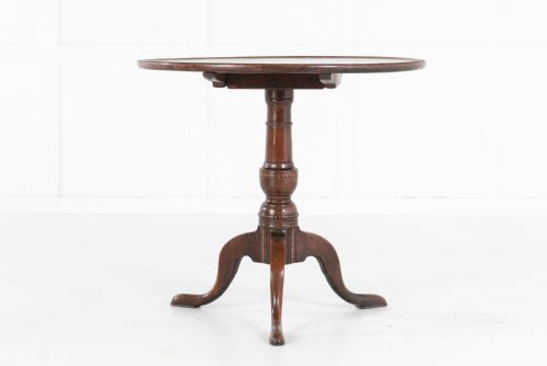 GEORGE III INLAID TRIPOD TABLE - ADDITIONAL PHOTO 1