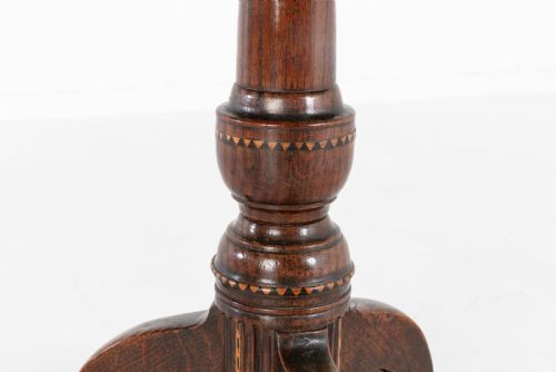 GEORGE III INLAID TRIPOD TABLE - ADDITIONAL PHOTO 4
