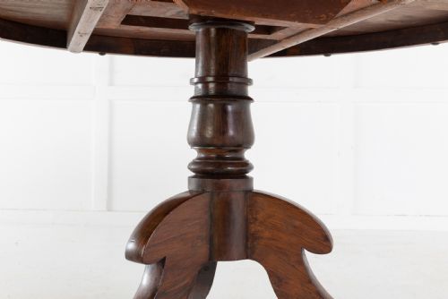 ENGLISH REGENCY 19TH CENTURY ROSEWOOD CIRCULAR TABLE - ADDITIONAL PHOTO 1