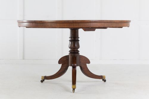ENGLISH REGENCY 19TH CENTURY ROSEWOOD CIRCULAR TABLE - ADDITIONAL PHOTO 2