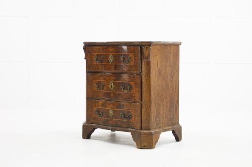 RARE 18TH CENTURY INLAID SPANISH CHEST OF DRAWERS - ADDITIONAL PHOTO 1