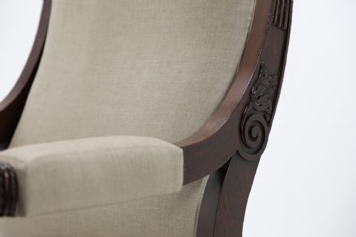 EARLY 19TH CENTURY FRENCH ARMCHAIR - ADDITIONAL PHOTO 3