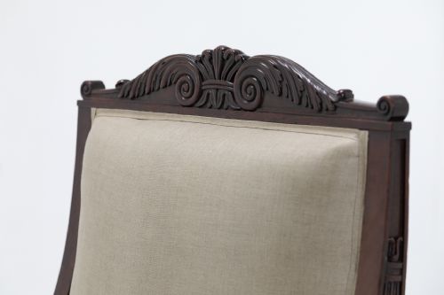 EARLY 19TH CENTURY FRENCH ARMCHAIR - ADDITIONAL PHOTO 4