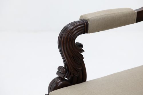 EARLY 19TH CENTURY FRENCH ARMCHAIR - ADDITIONAL PHOTO 5