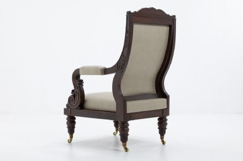 EARLY 19TH CENTURY FRENCH ARMCHAIR - ADDITIONAL PHOTO 8