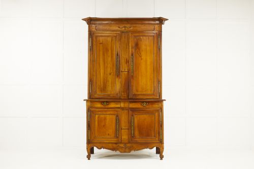 ITALIAN CHERRY BUFFET DEUX CORPS CIRCA 1800 - ADDITIONAL PHOTO 1