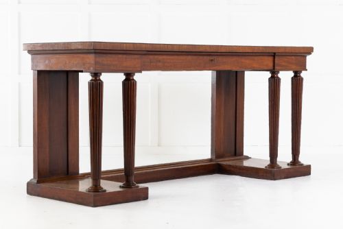 regency mahogany servingside table in the manner of gillows - CATEGORY: ANTIQUE TABLES - DATED REGENCY