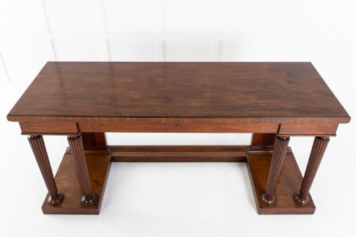 REGENCY MAHOGANY SERVINGSIDE TABLE IN THE MANNER OF GILLOWS - ADDITIONAL PHOTO 6