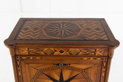 19TH CENTURY FRENCH OAK ESCRITOIRE - ADDITIONAL PHOTO 1