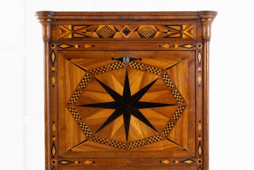 19TH CENTURY FRENCH OAK ESCRITOIRE - ADDITIONAL PHOTO 3