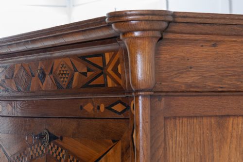 19TH CENTURY FRENCH OAK ESCRITOIRE - ADDITIONAL PHOTO 4