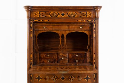 19TH CENTURY FRENCH OAK ESCRITOIRE - ADDITIONAL PHOTO 10