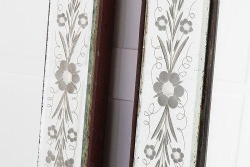 PAIR OF 19TH CENTURY FRENCH 'VENETIAN' MIRRORS - ADDITIONAL PHOTO 3