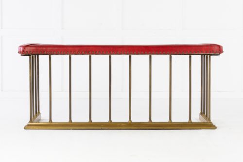 19TH CENTURY EDWARDIAN CLUB FENDER - ADDITIONAL PHOTO 1