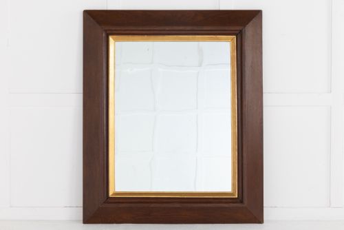 19th century french oak mirror - CATEGORY: ANTIQUE MIRRORS - DATED 19TH CENTURY