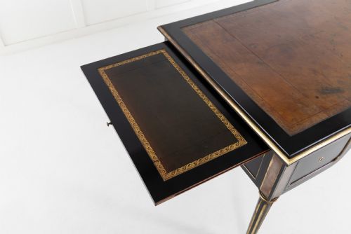 19TH CENTURY FRENCH EBONISED BUREAU PLAT - ADDITIONAL PHOTO 4