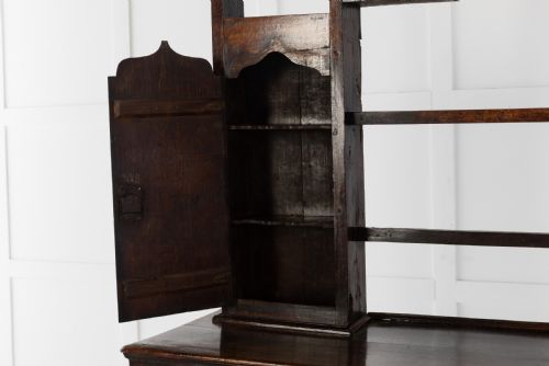 18TH CENTURY OAK DRESSER WITH RACK - ADDITIONAL PHOTO 6