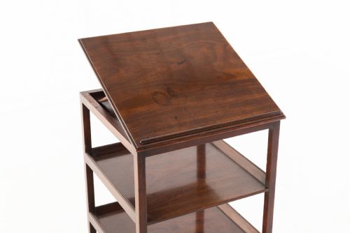 GEORGE III MAHOGANY FOUR TIER WHATNOT - ADDITIONAL PHOTO 4