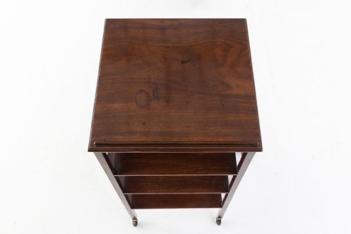 GEORGE III MAHOGANY FOUR TIER WHATNOT - ADDITIONAL PHOTO 1