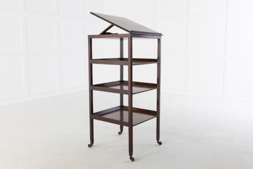 GEORGE III MAHOGANY FOUR TIER WHATNOT - ADDITIONAL PHOTO 2