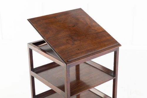 GEORGE III MAHOGANY FOUR TIER WHATNOT - ADDITIONAL PHOTO 3