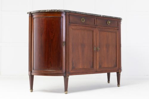 19th century french mahogany side cabinet - CATEGORY: ANTIQUE CUPBOARDS - DATED 19TH CENTURY