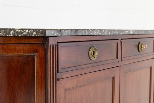 19TH CENTURY FRENCH MAHOGANY SIDE CABINET - ADDITIONAL PHOTO 7