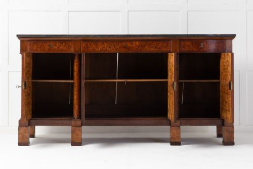 18TH CENTURY FRENCH ASH AND MAHOGANY ENFILARDE - ADDITIONAL PHOTO 8