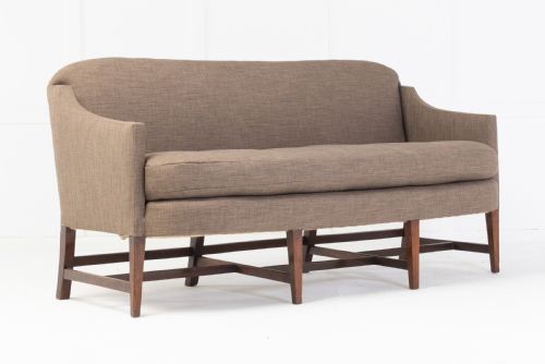 18th century george iii mahogany sofa - CATEGORY: ANTIQUE SOFAS - DATED GEORGIAN