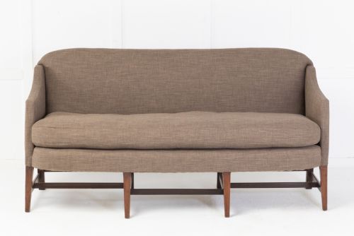 18TH CENTURY GEORGE III MAHOGANY SOFA - ADDITIONAL PHOTO 4