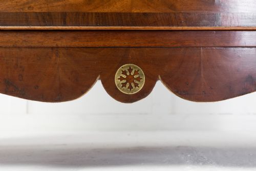 19TH CENTURY CENTURY REGENCY MAHOGANY AND ROSEWOOD CHEST OF DRAWERS - ADDITIONAL PHOTO 7