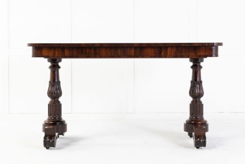 EARLY 19TH CENTURY REGENCY ROSEWOOD WRITING TABLE - ADDITIONAL PHOTO 1