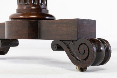 EARLY 19TH CENTURY REGENCY ROSEWOOD WRITING TABLE - ADDITIONAL PHOTO 3