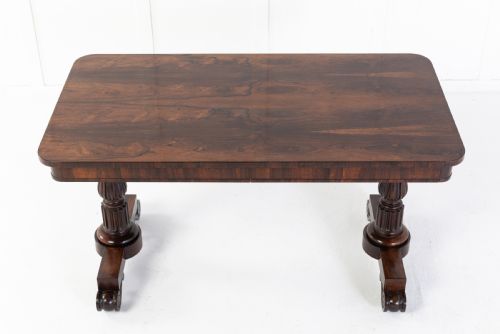 EARLY 19TH CENTURY REGENCY ROSEWOOD WRITING TABLE - ADDITIONAL PHOTO 5