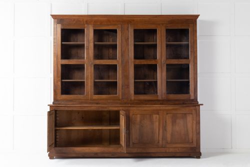 19TH CENTURY FRENCH WALNUT BOOKCASE - ADDITIONAL PHOTO 6