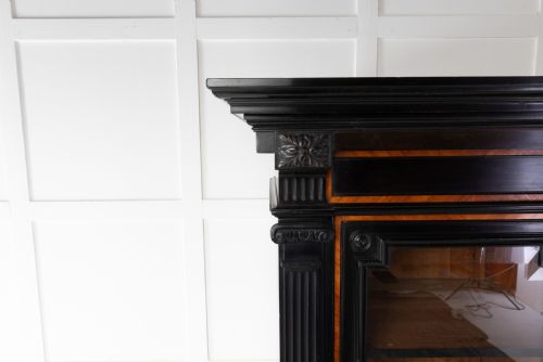 LARGE 19TH CENTURY FRENCH BOOKCASE - ADDITIONAL PHOTO 2